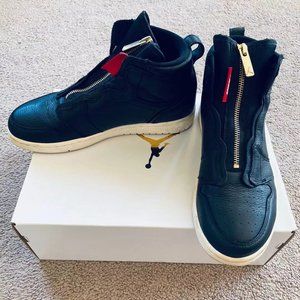 Nike WMNS Air Jordan 1 High Zip Leather Sneakers 9